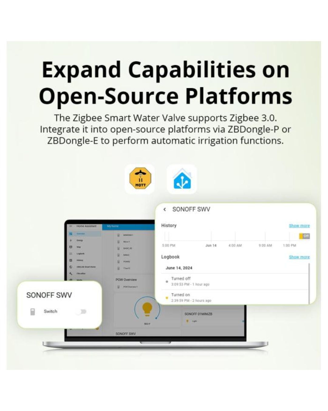 Sonoff SW Smart Water Valve