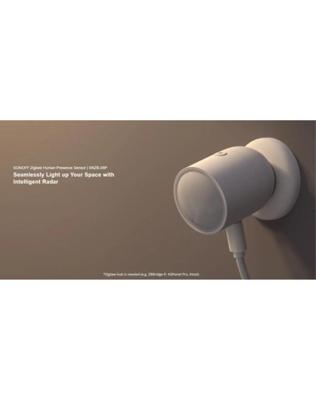 Sonoff SNZB 06P Sensore di movimento presenza umana termical