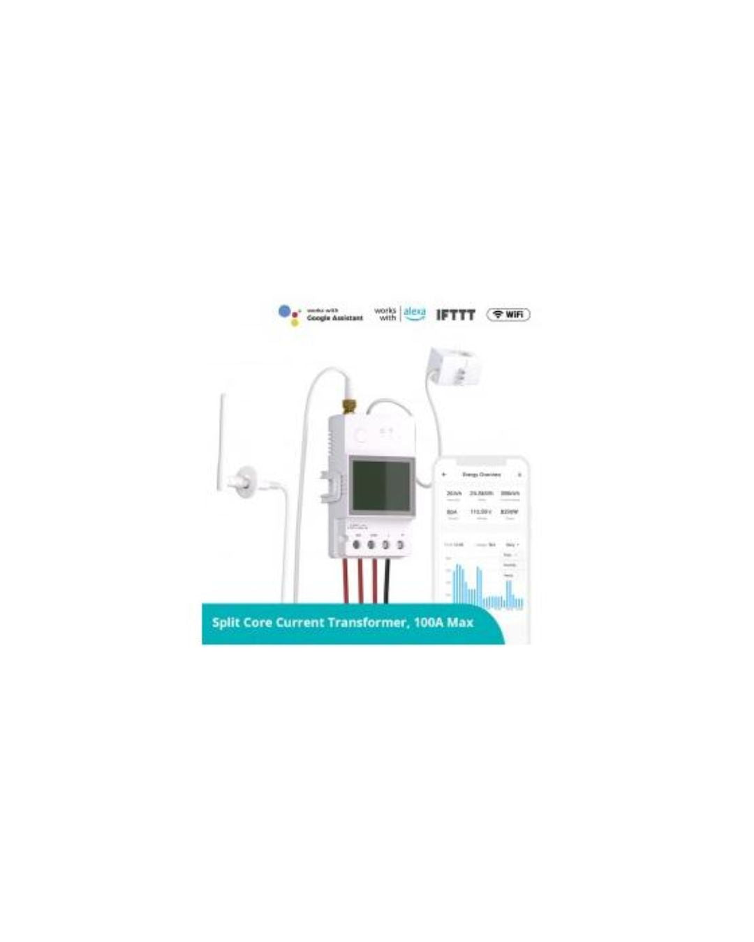 Sonoff Pow CT Ring misuratore di energia pinza amperometrica Smart