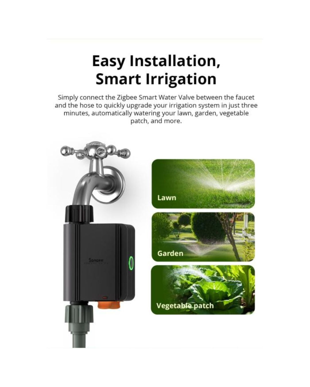Sonoff SW Smart Water Valve